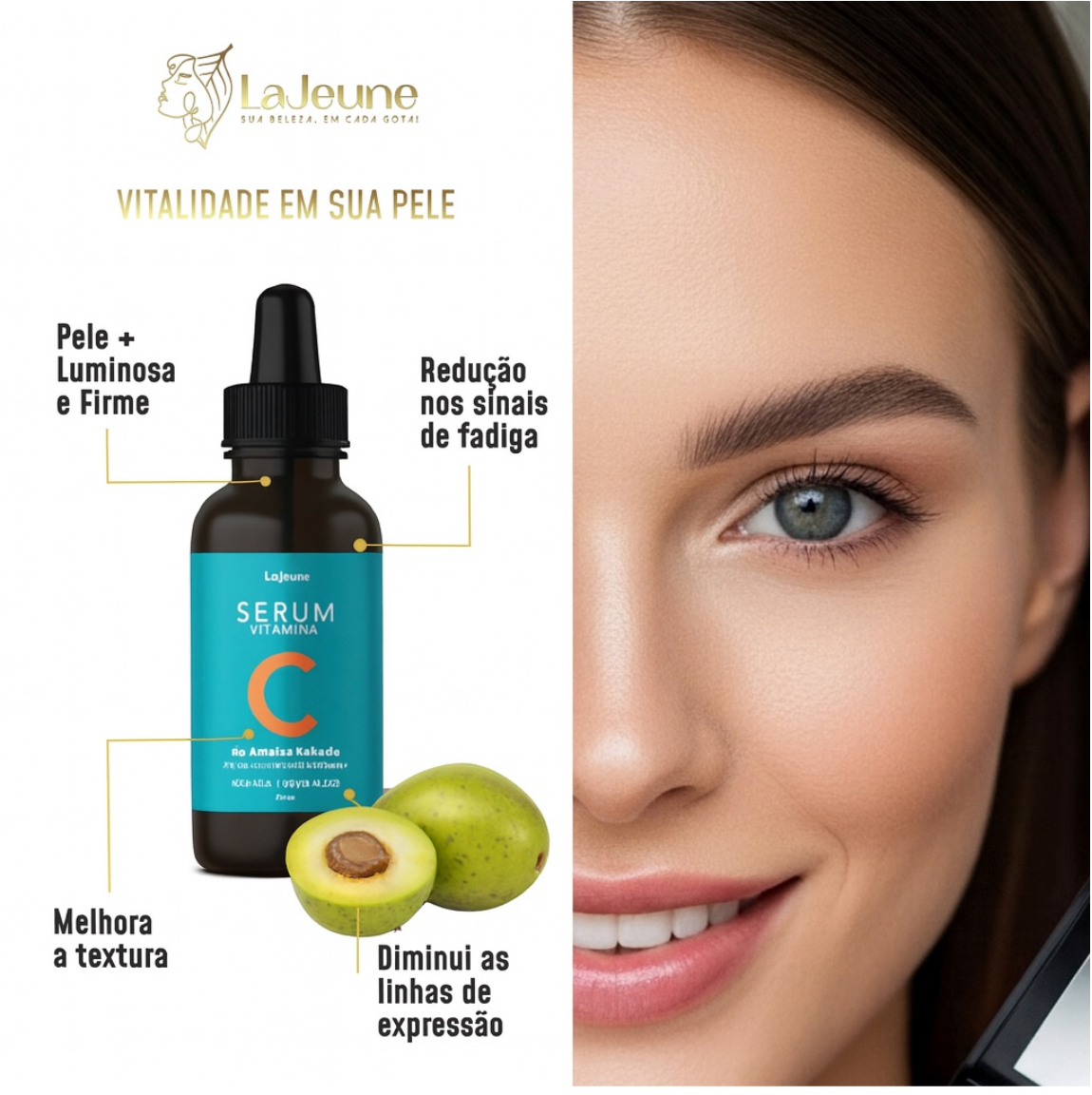 Vitamina C Kakadu LaJeune vs Ácido Ascórbico