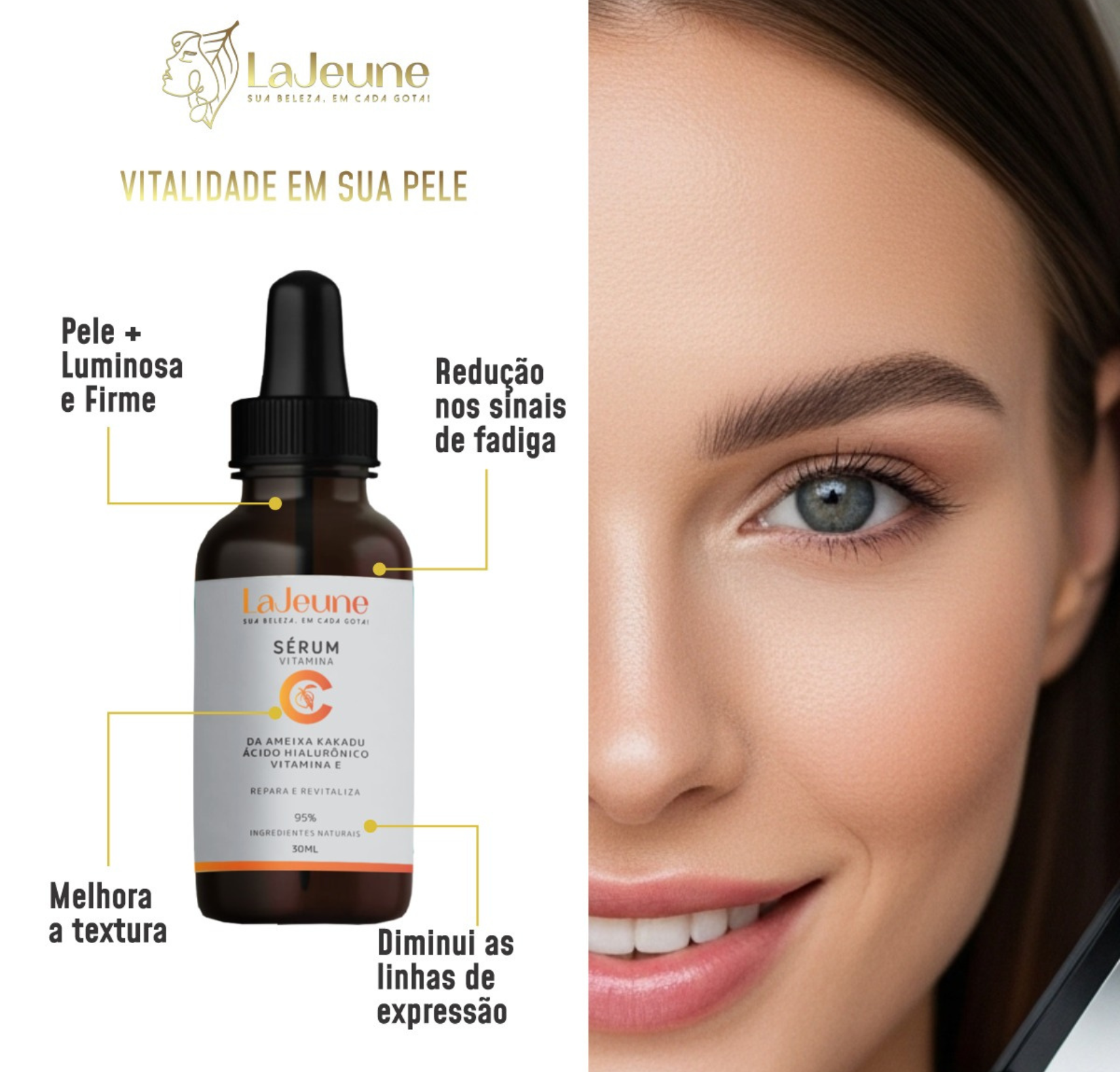 Kit Skincare Antimanchas e Antimarcas 3 Sérum Profissional