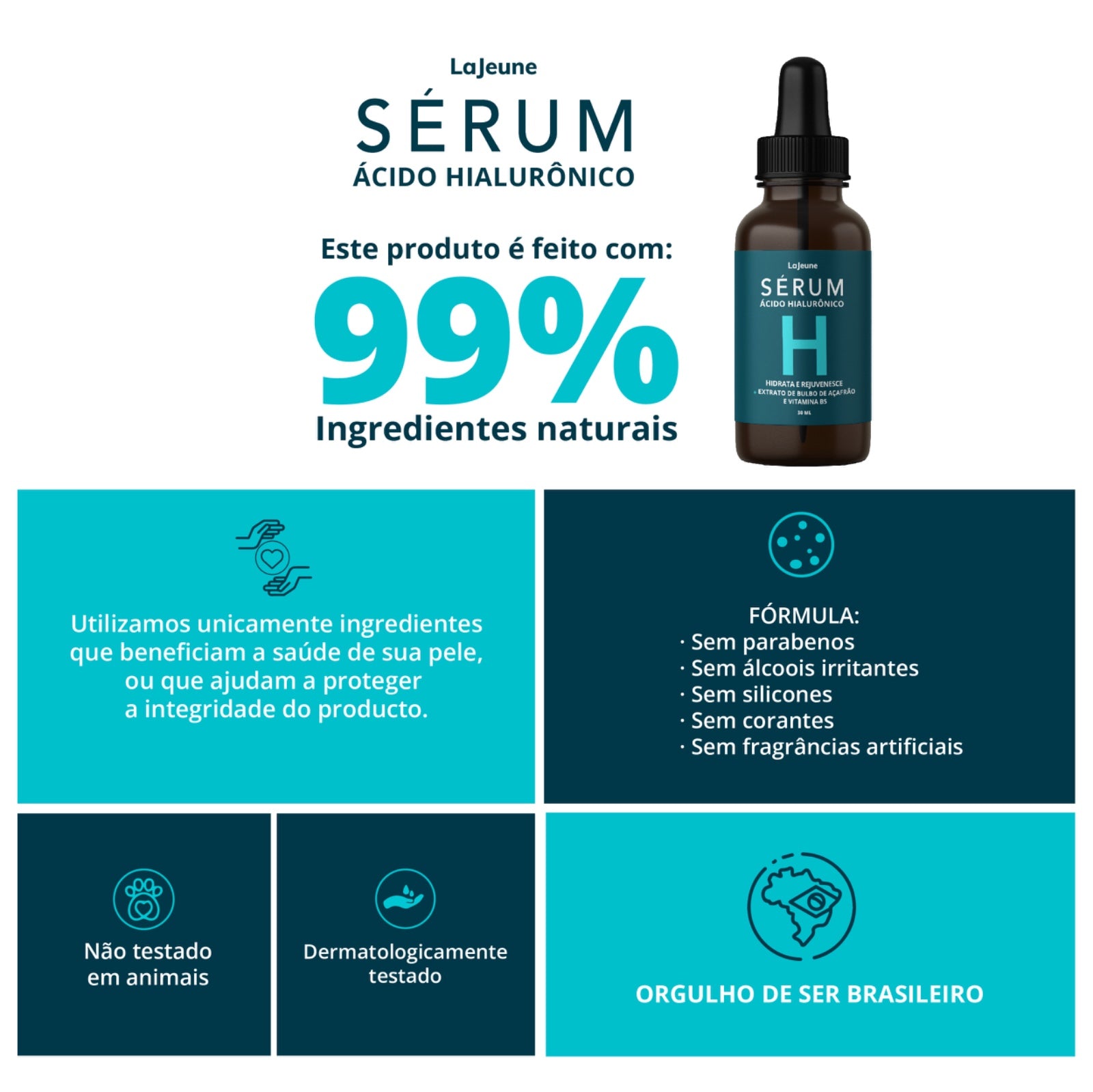 Sérum Facial Ácido Hialurônico