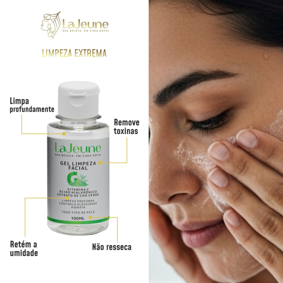 Kit Skincare Antimanchas e Antimarcas 3 Sérum Profissional