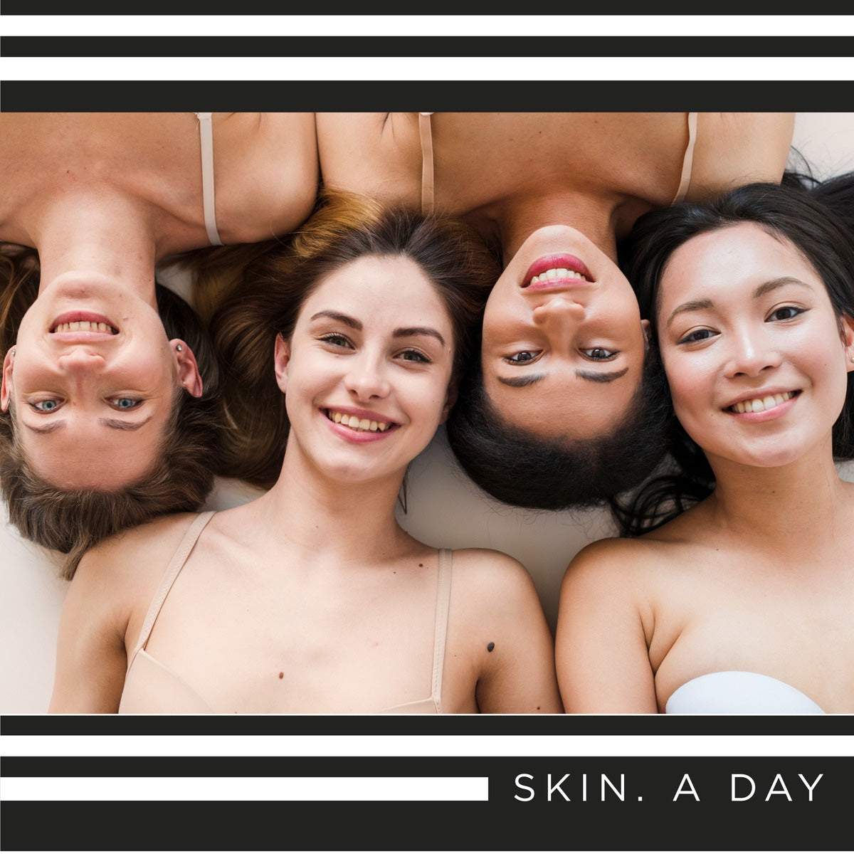 Kit Skincare Facial Skin.A Day – Sérum Clareador Vitamina C 10% Nanoencapsulada, Ácido Hialurônico e Rosa Mosqueta + Gel de Limpeza + Tônico – Luminosidade, Firmeza, Hidratação e Tom Uniforme