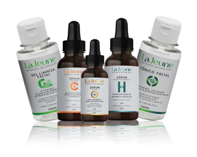 Kit Skincare Antimanchas e Antimarcas 3 Sérum Profissional