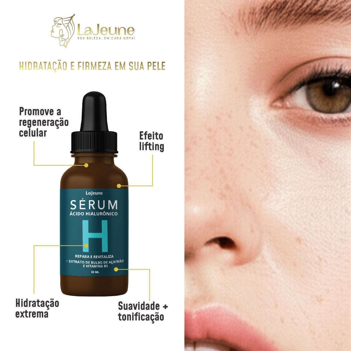 Sérum Facial Ácido Hialurônico