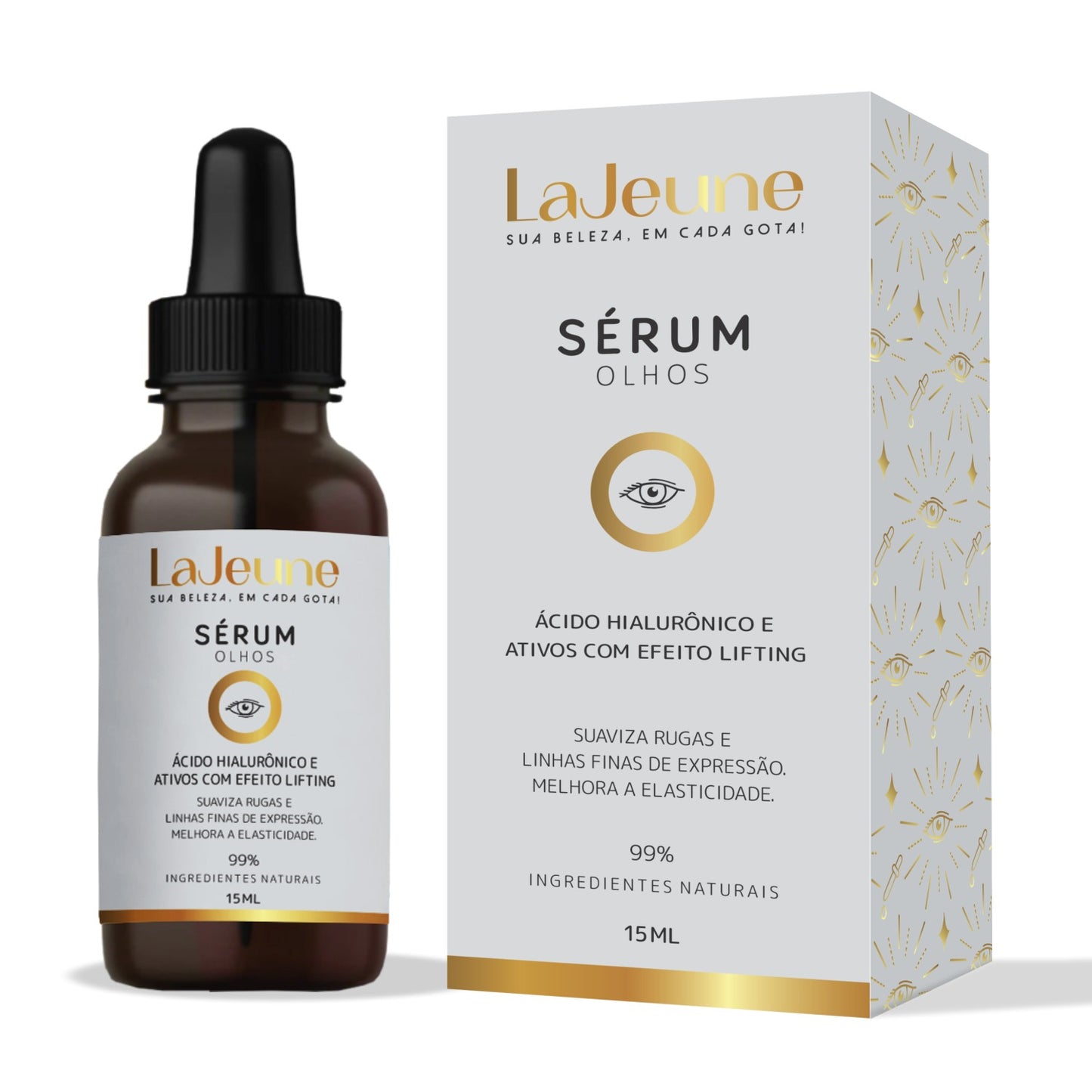 Sérum Olhos Lifiting de Palpebras e Redutor de Olheiras