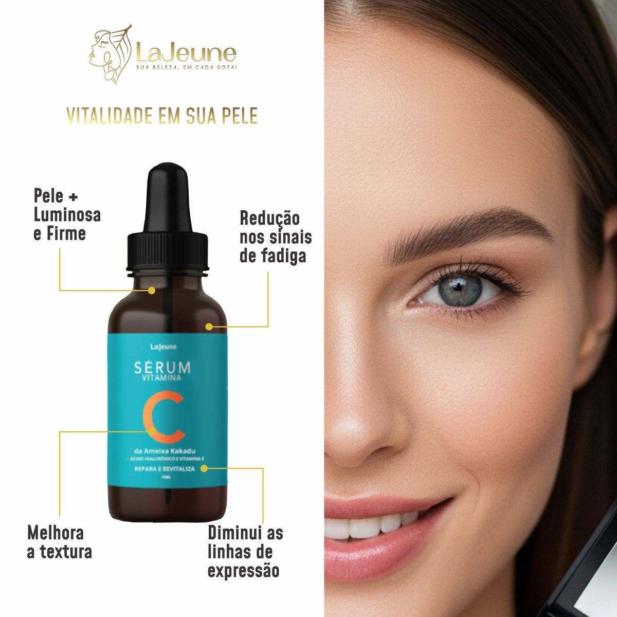 Sérum Facial Antimanchas Vitamina C 30 ml