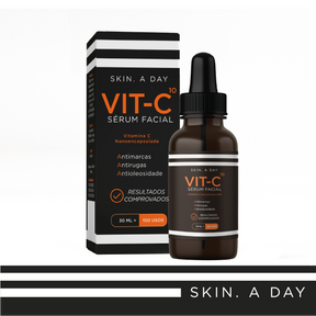 Kit Skincare com Acessórios LaJeune – Gel, Tônico, Sérum Skin.A Day, Faixa e Nécessaire Transparente